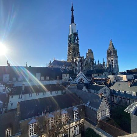 Sous Les Clochers De Rouen - Cathedrale Dış mekan fotoğraf
