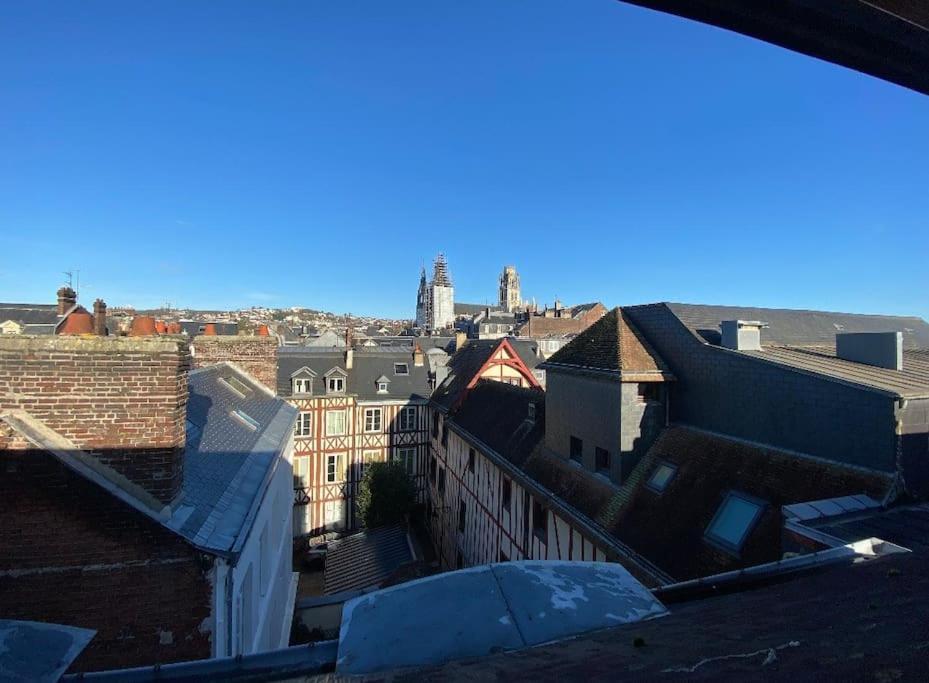 Sous Les Clochers De Rouen - Cathedrale Dış mekan fotoğraf